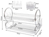 Suszarka do naczyń dwupoziomowa ociekacz stojąca