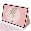 Etui z magnetyczną klawiaturą Bluetooth do Lenovo Idea Tab Pro 12.7 (Różowe)