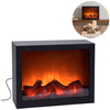 Kominek elektryczny 3D ruchome płomienie ogień wiszący stojący lampa LED