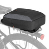 Duża torba na bagażnik 2w1 plecak na kierownicę rower hulajnoga 3L, czarna