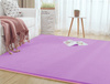 Dywan Rabbit 140x200 cm, fioletowy Lavender - miękki do salonu i sypialni