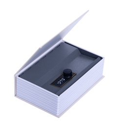Safe book metal safe deposit box for money keys jewelry watches