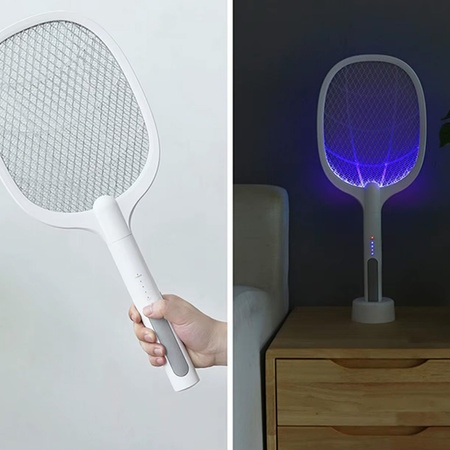 Łapka pułapka owadobójcza lampa UV na muchy komary 2w1