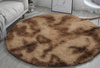 Shaggy Ombre Strado Round Carpet 140x140 OmbreCoffee (Brown)