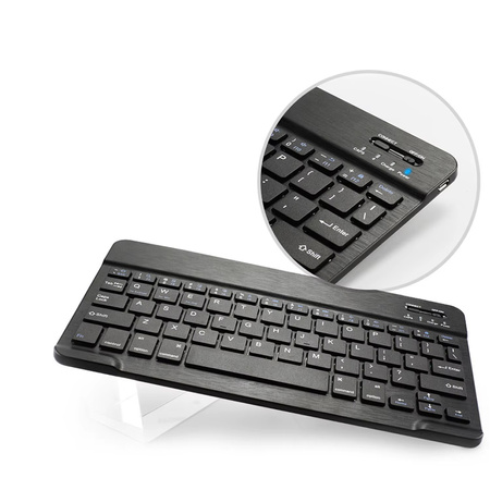 Etui z magnetyczną klawiaturą Bluetooth do Lenovo K11 Plus TB352FU (Czarne)