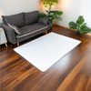 STRADO Rabbit 3D plush soft like rabbit anti-slip carpet 120x170 White