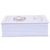 Safe book metal safe deposit box for money keys jewelry watches