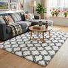 Dywan do salonu shaggy DECOR antypoślizgowy miękki puszysty modny 200x300 White Lantern