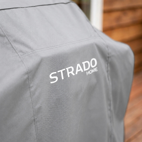 Strado Pokrowiec na Grill 145x61x117 - Silver