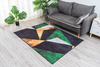 Dywan NOVO Strado nowoczesny do salonu marmurowy wzór velvet Zielony Marmur 200x300 cm