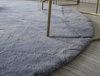 Rabbit Strado 120x120 Silver (Light Gray) Round Carpet