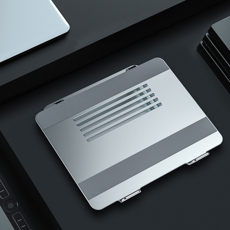 Podstawka Nillkin PRODESK Regulowana aluminiowa stojak srebrny pod laptopa