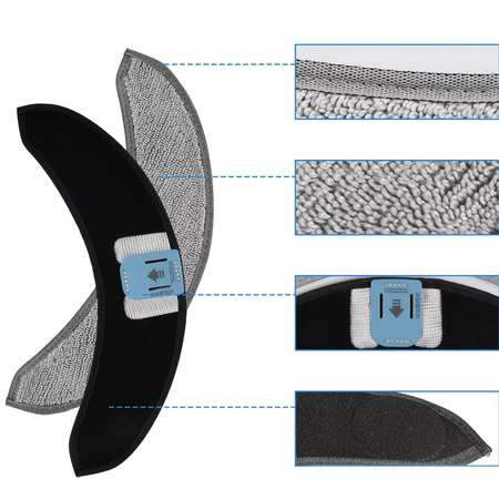 Zestaw XL wałki worki filtry HEPA mopy iRobot Roomba Combo J7 J9 10 MAX