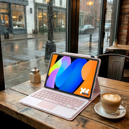 Etui i KLAWIATURA do Lenovo Idea Tab 11" ZAFR0378PL TB336FU TB336ZU 2025, różowe