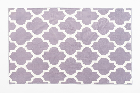 NOVO Strado modern carpet for living room delicate grey velvet pattern Morocco Grey 160x200 cm