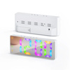 RGB LED digital alarm clock - DAC8 - White