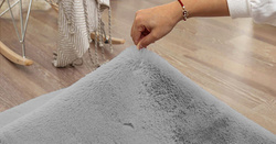 Rabbit Strado 140x140 Silver (Light Gray) Round Carpet