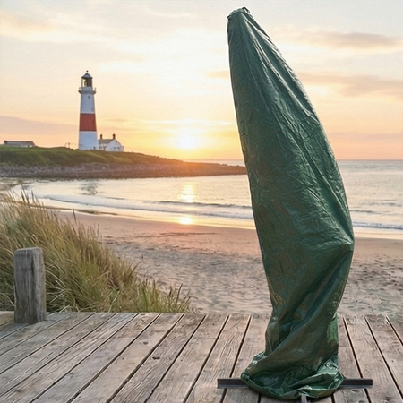 Pokrowiec ochronny na duży parasol ogrodowy na wysięgniku osłona futerał