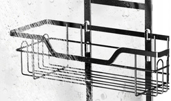 Strado Bathroom shelf hanging on glass