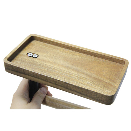 Metalowy stojak na papier toaletowy Szczotka toaletowa wolnostojąca półka, czarny