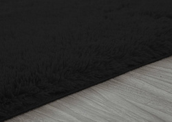 Shaggy Strado room carpet 200x250 BlackSky (Black)