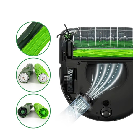 Zestaw 6x szczotki wałki do iRobot Roomba i7 i7+ j7 j7+ i3 i3+ E7 E5 i6 i6+