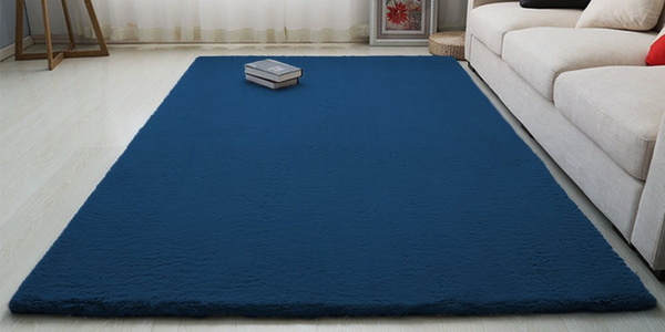 Rabbit Strado room rug 200x200 RoyalNavy (Blue)