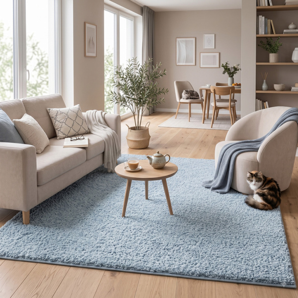 Dywan Alpaca Strado 180x260 - AlpaSilver (Srebrny)