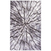NOVO Strado modern tree trunk carpet for living room delicate grey velvet pattern Grey Trunk 200x300 cm