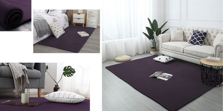 Dywan pokojowy Rabbit Strado 120x170 DarkPlum (Ciemny fioletowy)
