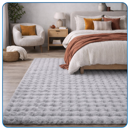 Dywan BUBBLE Strado 80x150 Silver