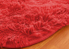 Dywan Shaggy antypoślizgowy nowoczesny salon miękki puszysty 60x90, czerwony
