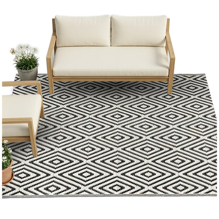 Dywan zewnętrzny 160x230 cm tarasowy wodoodporny na taras balkon do ogrodu