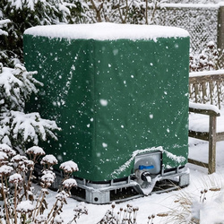 Pokrowiec na zbiornik IBC 1000L mauzer 100x120x116 cm zielony