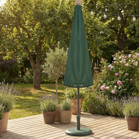 Pokrowiec ochronny na parasol ogrodowy wodoodporny osłona futerał +torba