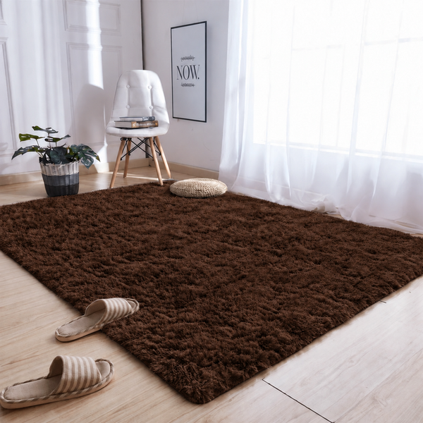 Shaggy Strado room carpet 120x170 DarkCoffee (Dark brown)