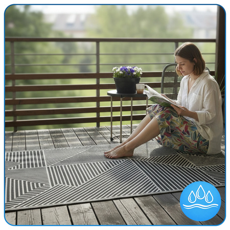 Dywan zewnętrzny Aspekt 140x200 cm tarasowy wodoodporny na taras balkon do ogrodu