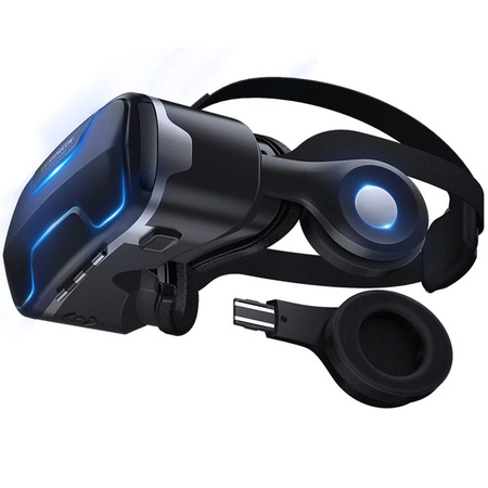 Zestaw Okulary 3D VR Shinecon G02ED + Gamepad