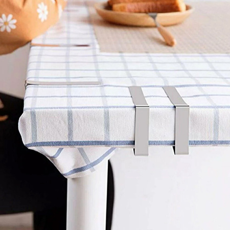 Strado Steel Tablecloth Clips ST8 - Silver