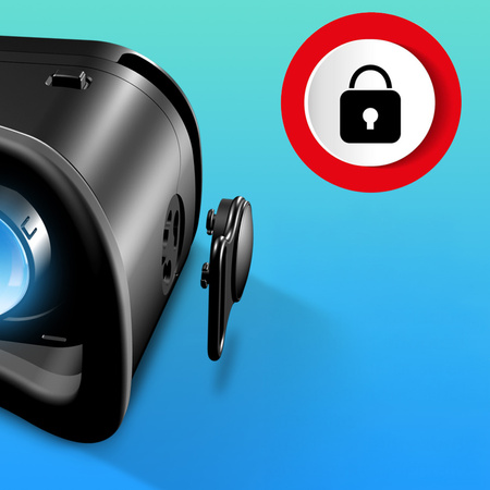 Okulary VR  do telefonu VRG Q8 Wirtualna Rzeczywistość 3D Gogle Gry Filmy