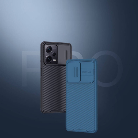 Etui Nillkin CamShield Pro do Redmi Note 12 Pro+ 5G (Niebieskie)