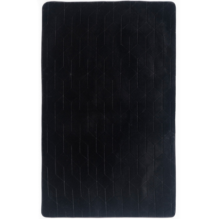 Dywan STRADO Rabbit 3D pluszowy miękki jak królik 160x220 Black