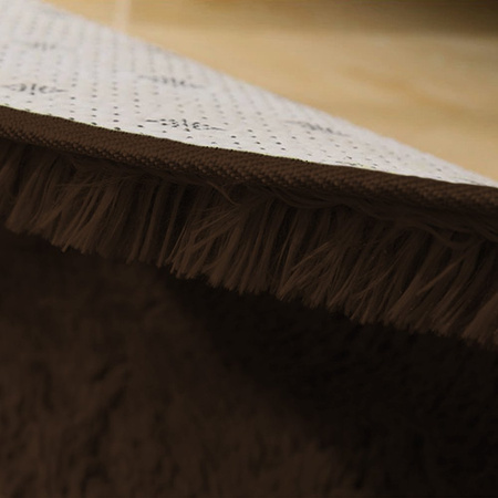 Shaggy Strado Carpet 300x400 DarkCoffee (Dark brown)