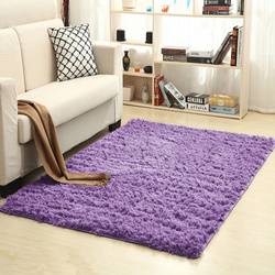 Shaggy Strado room rug 100x150 PurpleFlower (Light purple)