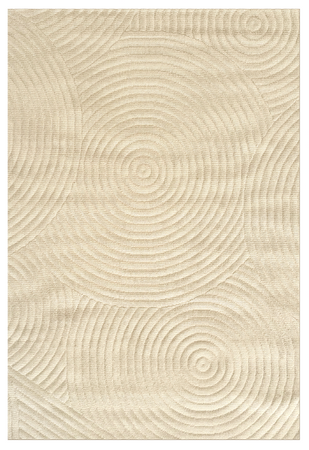 Dywan 140x200 do salonu pętelkowy duży japandi nowoczesny ciężki gruby POLO, beżowy