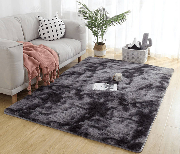 Ombre Shaggy Strado Rug 160x200 OmbreGrey (Dark Gray)