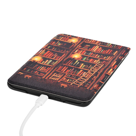 Etui Graphic Kindle Paperwhite 6/ Colorsoft/ Signature Edition- Library