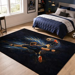 Dywan gamingowy 140x200 dla gracza mata pod fotel antypoślizgowy FootBall