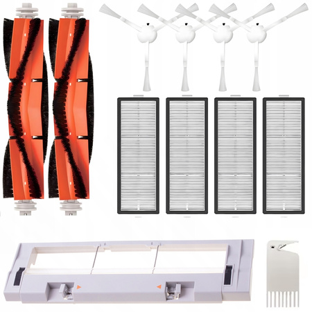 Zestaw szczotki filtry obudowa Xiaomi Mi Robot 1S 2S Roborock S5 MAX S6 S4