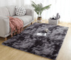 Miękki dywan Ombre Shaggy Strado 100x150 cm ciemnoszary idealny do salonu i sypialni